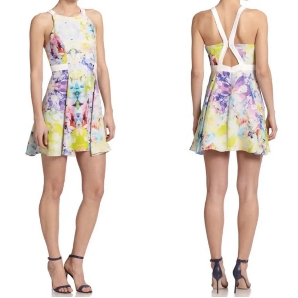 Parker Printed Mini Sundress XS